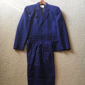 Pendleton Ladies Virgin Wool Pantsuit Size 8 Pants and Jacket